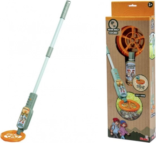 Kinder metaaldetector met licht- en geluidsignaal
