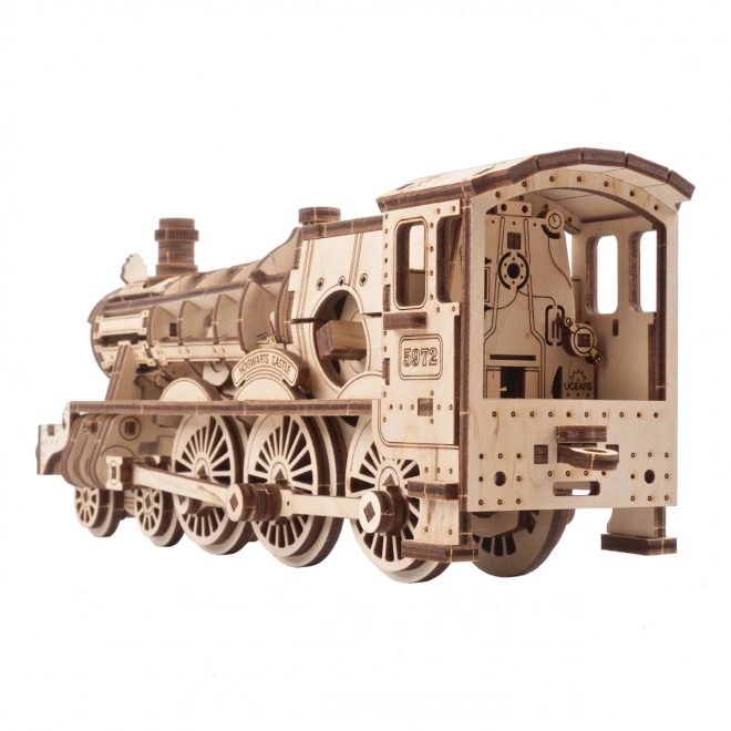 Ugears 3D houten mechanische puzzel Harry Potter Zweinstein Express