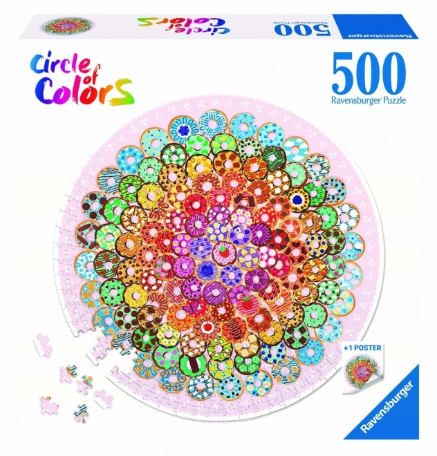 Puzzel Donuts 500 stuks Ravensburger
