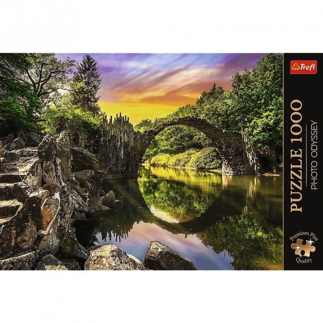 TREFL Puzzle Premium Plus Photo Odyssey: Rakotzbrücke in Kromlau 1000 stukjes