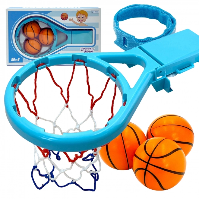 Woopie water speelgoed voor in bad basketbal + set van ballen 2v1