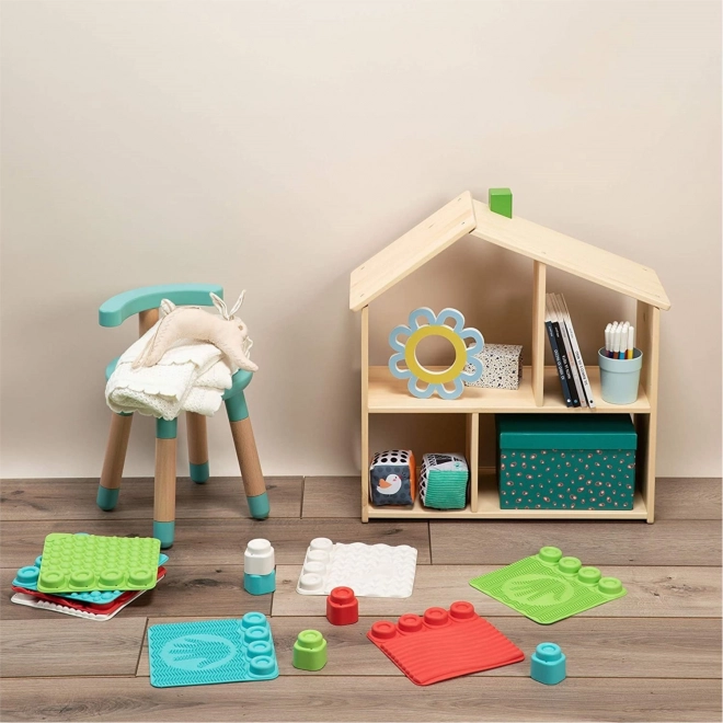 CLEMENTONI SOFT CLEMMY Sensorische matten met blokken