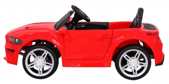Rode kinderauto GT Sport op batterij met afstandsbediening en MP3