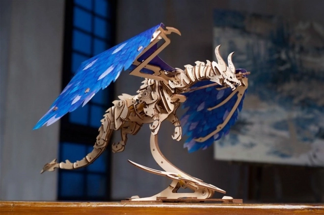 3D puzzel Vichřice Draak