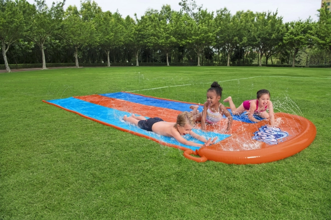 Waterglijbaan drie banen 4,88 m