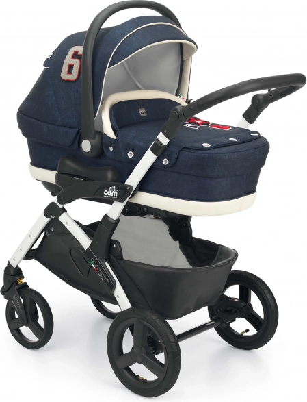 Cam kleurrijke set Top voor kinderwagen Dinamico Up / Fluido City – Col.709
