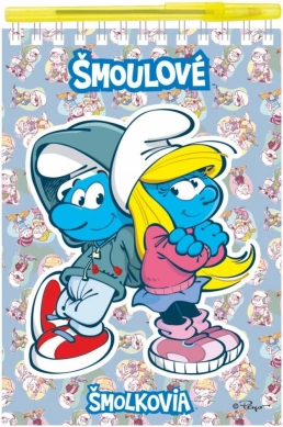 Notitieblok Smurfen met pen