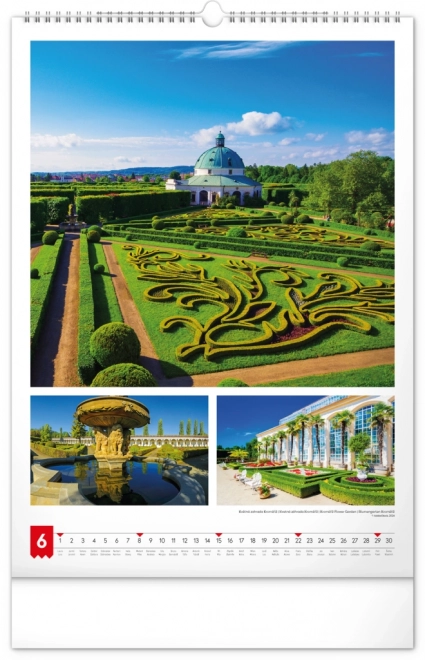Wandkalender Mijn vaderland 2025, 33 × 46 cm