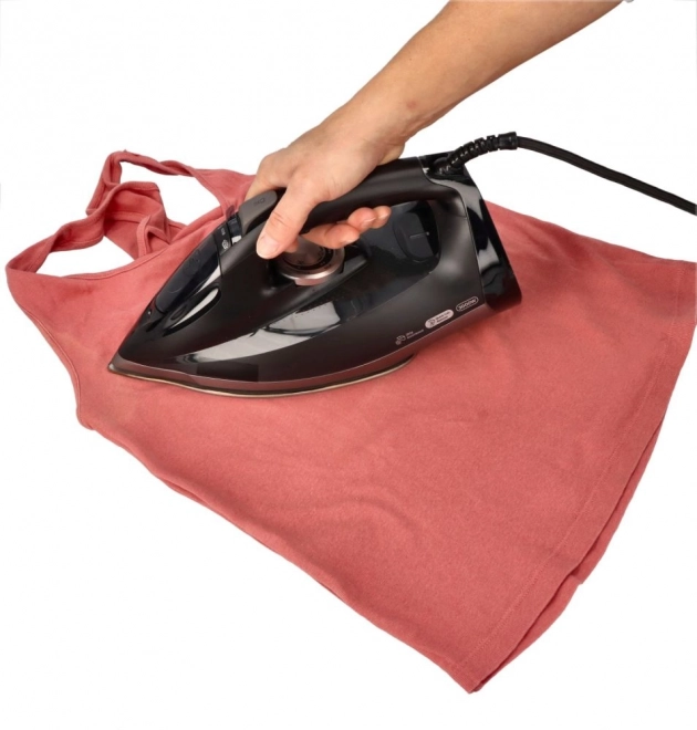 Klein blad met gedrukte hartjes