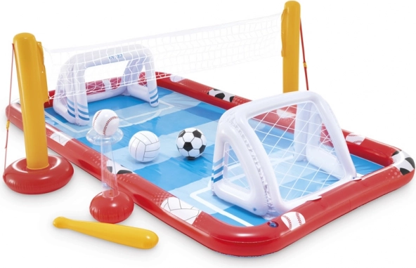 Opblaasbaar water speelcentrum Action Sport INTEX