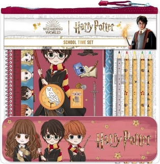 School- en creatieve set HARRY POTTER in plastic etui 24 × 24 × 3 cm