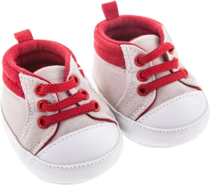 schoentjes voor een pop – rode sneakers