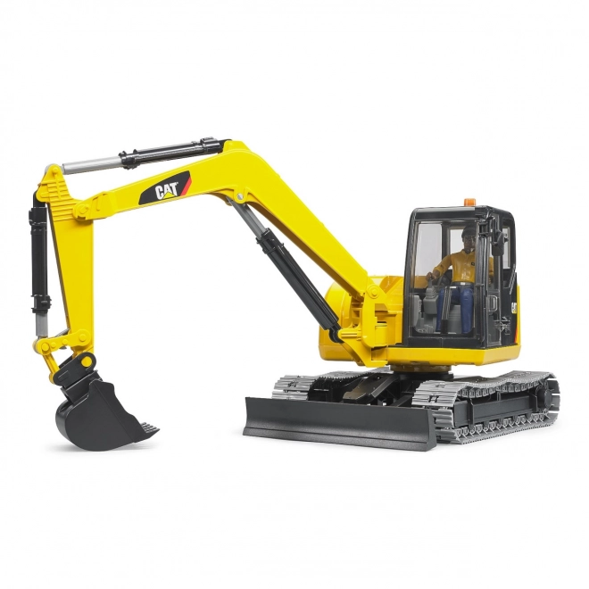 Bruder CAT Minigraafmachine met figuur