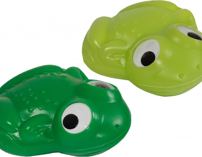 Plastic Kikker voor in het water - 15 cm
