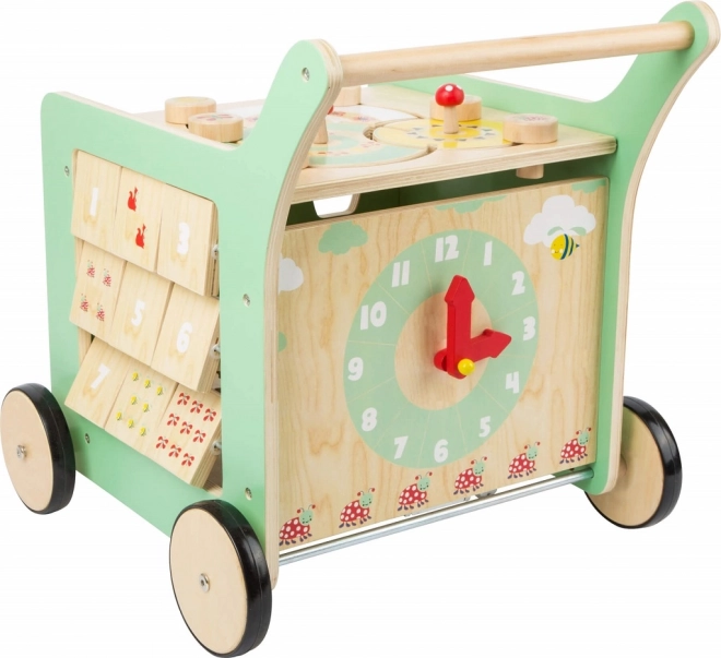Motorisch loopstoeltje met blok Small Foot