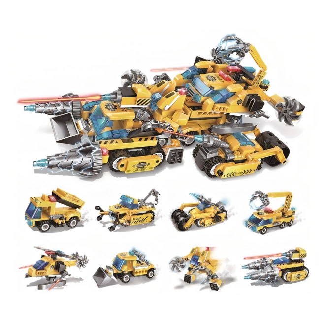 Bouw meerdere machines uit één serie
