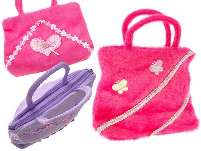 Meisjes cosmetische tas met rits