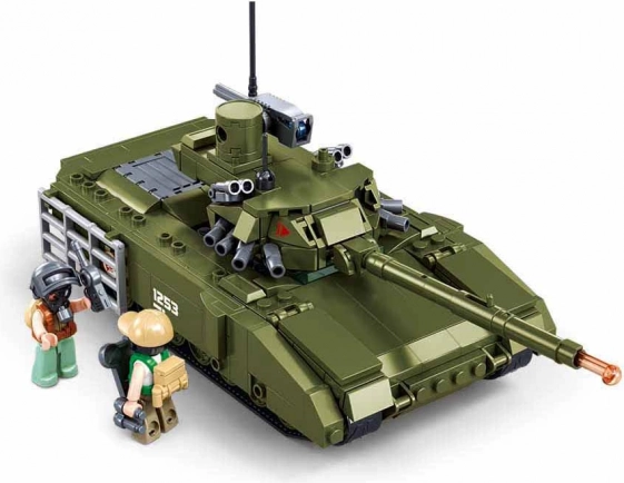 Bouwset Tank Armata Sluban Army