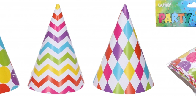 Feesthoedjes Mix 15 cm