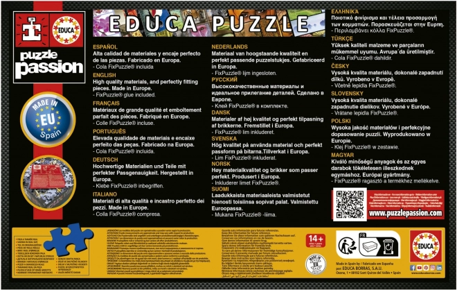 Educa puzzel Selfie puppy's 1000 stukjes
