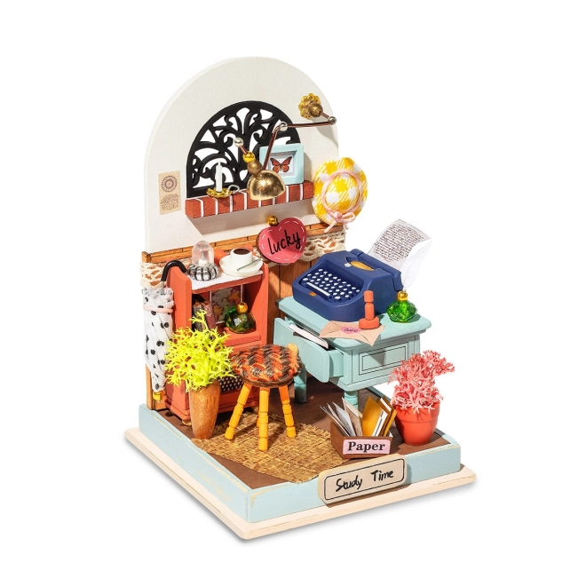 RoboTime miniatuur huisje Studieruimte