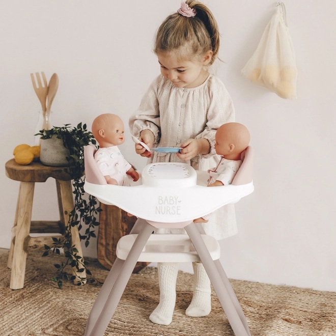 SMOBY Kinderstoel voor tweelingen