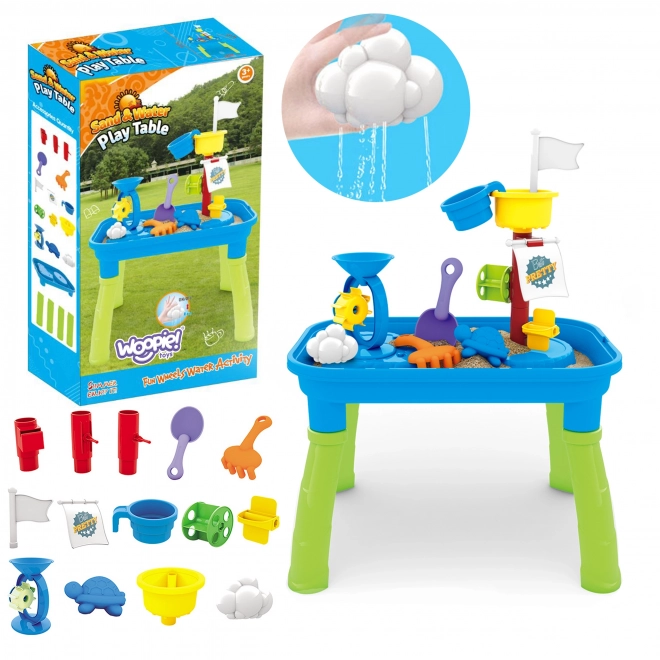 Woopie kinder speeltafel water 2-in-1 piratenschip