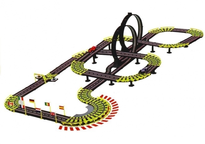 Racebaan 11 meter + 2 auto's Power Pack