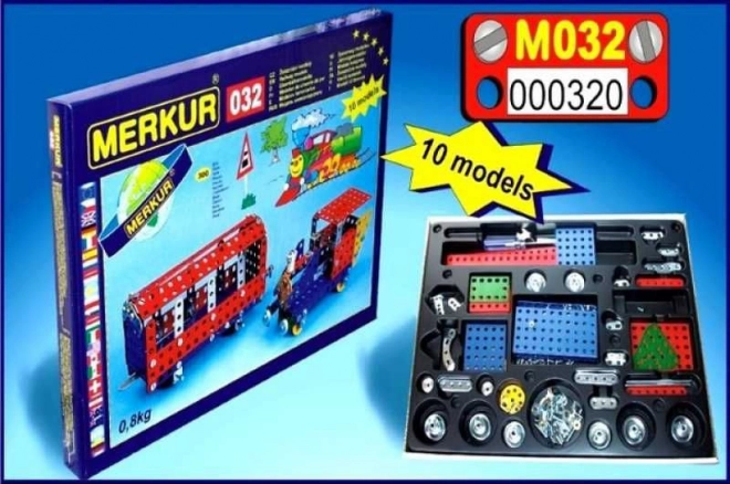 Merkur 032 Spoorwegmodellen - 300 onderdelen