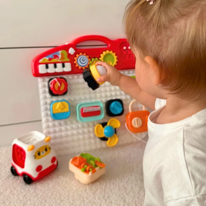 Woopie Montessori bouwset auto katje voor kinderen