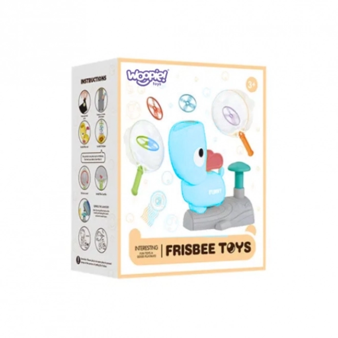 Woopie vaardigheidsspel Vang Frisbee Shot Disc