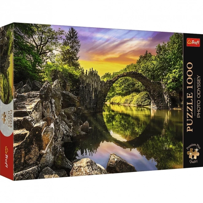 TREFL Puzzle Premium Plus Photo Odyssey: Rakotzbrücke in Kromlau 1000 stukjes