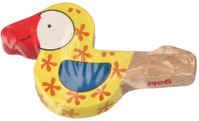 Houten fluitende vogels