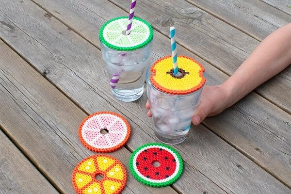 Gele strijkparels Playbox 1000 stuks