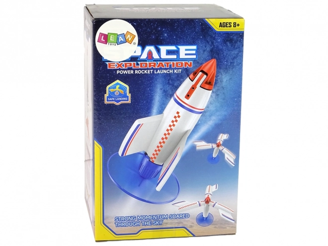 Rakettenwerper Vliegende lader wit 21 cm