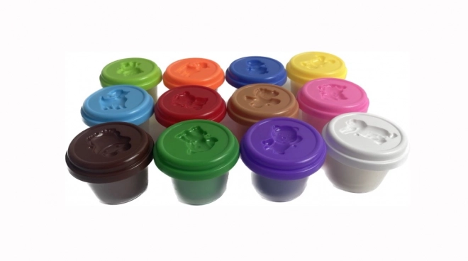 Klei set 12 kleuren