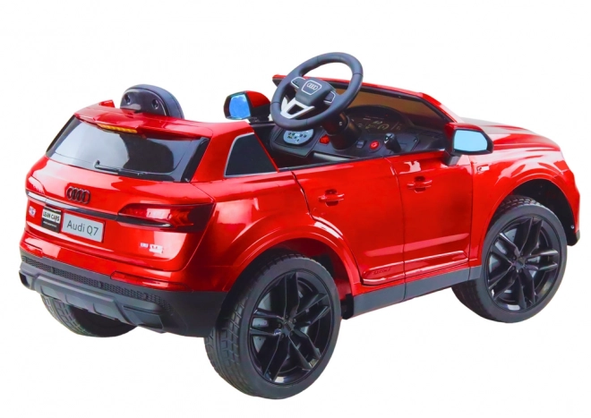 Accu-speelgoedauto Audi Q7 rood gelakt