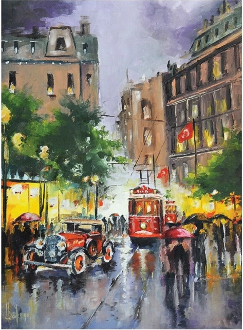 Puzzel ANATOLIAN İstiklal Caddesi in Istanbul 1000 stukjes