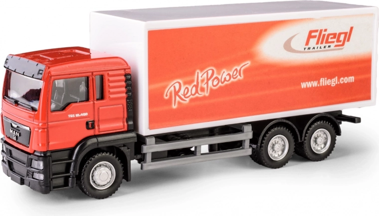 Te openen achterdeuren van de oplegger