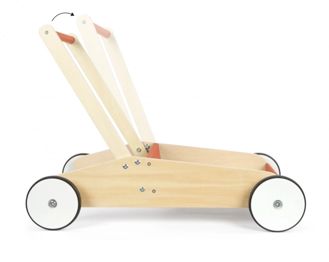 Small foot Kinder loopwagen rood