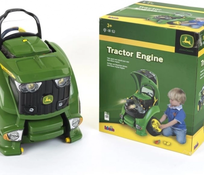 Schroeftractor JOHN DEERE met geluiden en lichten