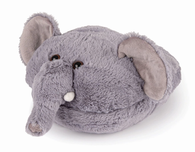 Gezellige Noxxiez warme pluchen pantoffel Olifant