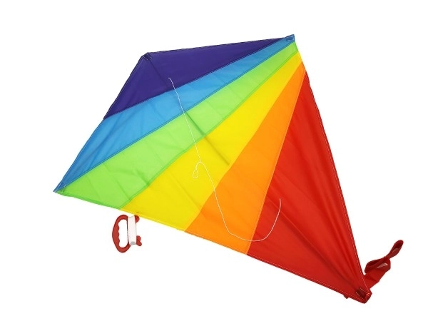 Kleurrijke vliegende vlieger van nylon 88x81 cm
