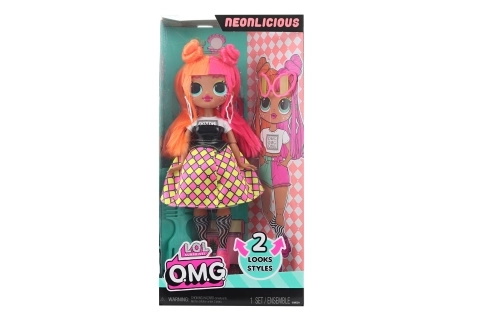L.O.L. Surprise! OMG Grote Zus, 2 outfits – Neonlicious