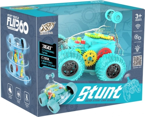 Rc auto transparante groene