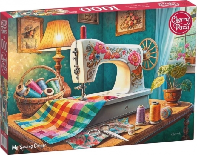 Cherry Pazzi Puzzel Mijn naaihoek 1000 stukjes