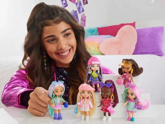 Barbie Extra Mini Minis roze honkbalpet