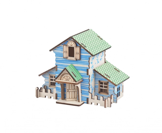 Woodcraft Houten 3D-puzzel Boschalet