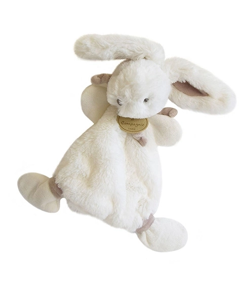 Doudou Pluchen konijntje crèmekleurig 26 cm