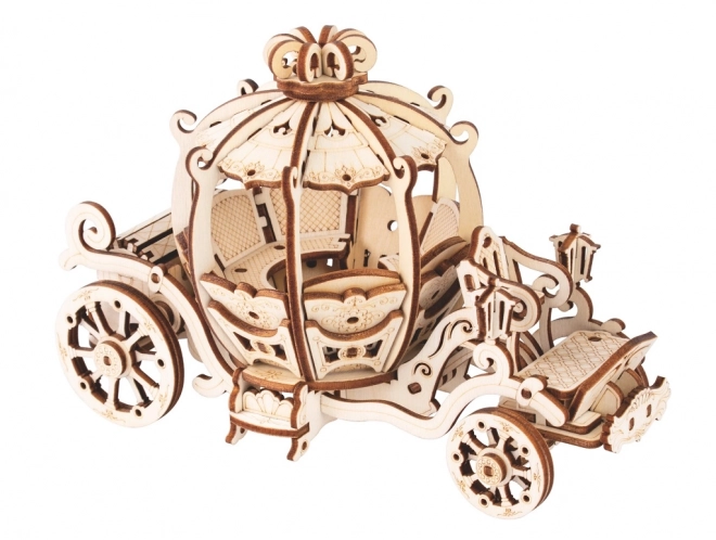 Woodcraft Houten 3D-puzzel Sprookjeskoets